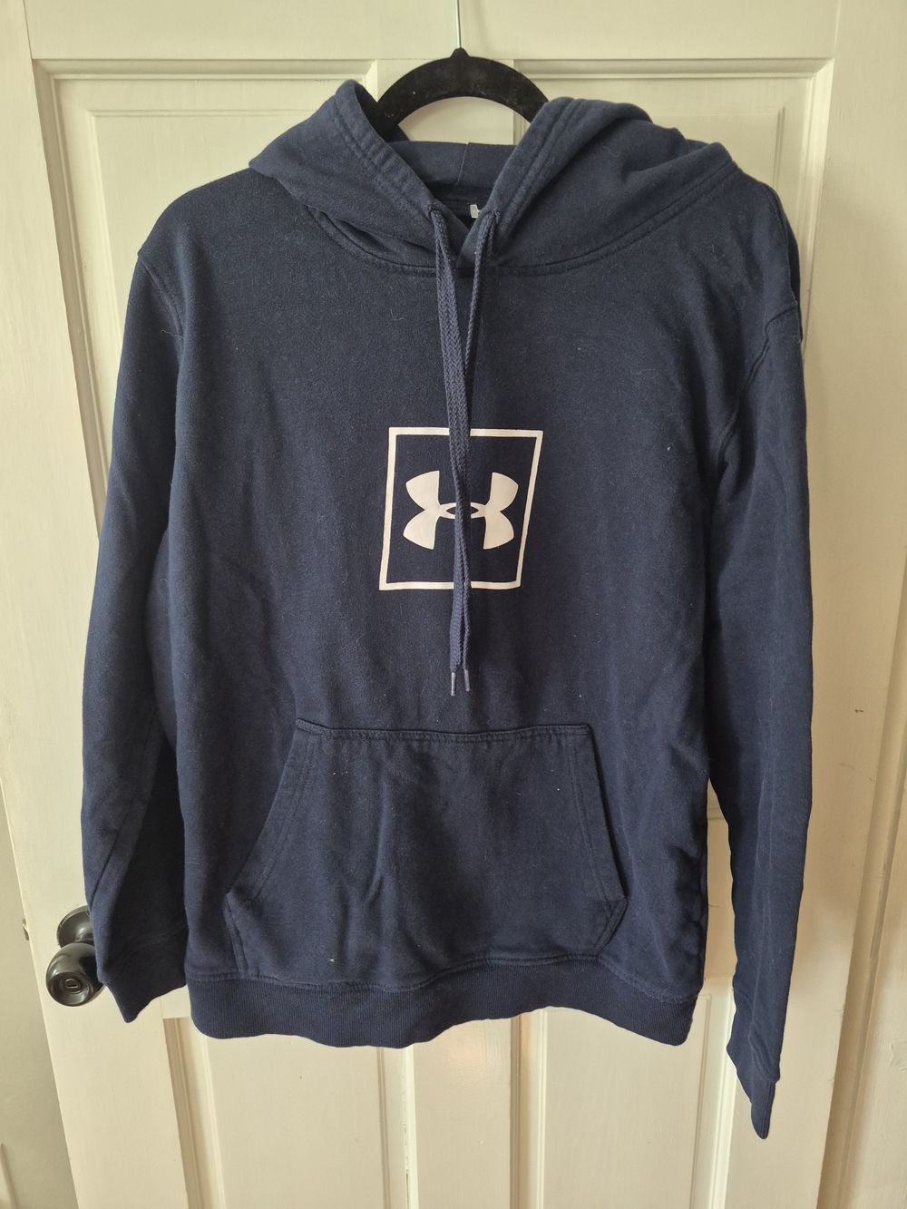 Under Armour Navy Logo Hoodie